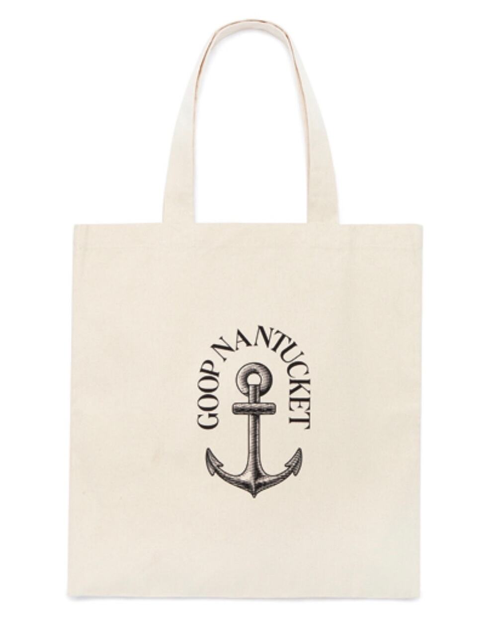 Goop NANTUCKET canvas tote